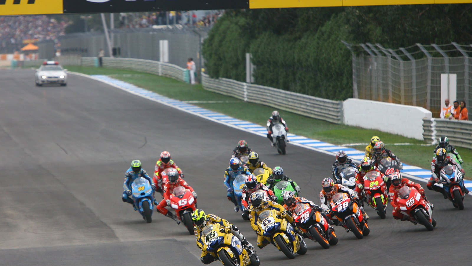 Start, Portuguese MotoGP, 2006