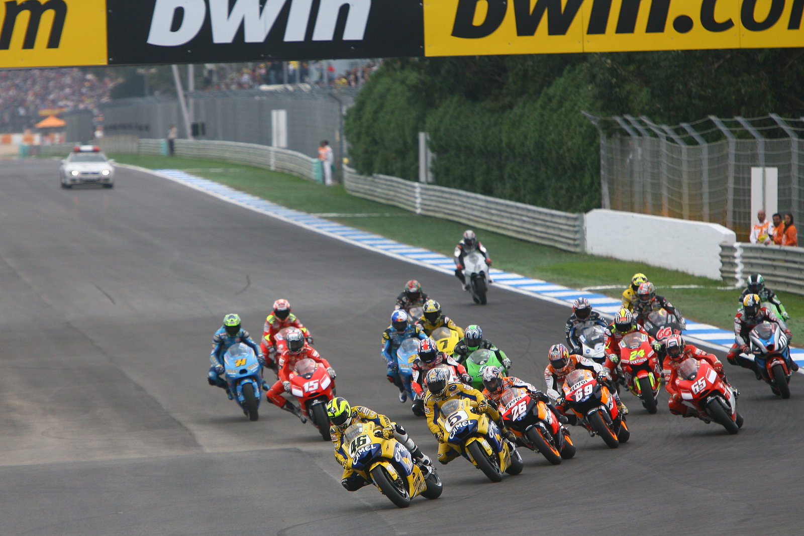 Start, Portuguese MotoGP, 2006