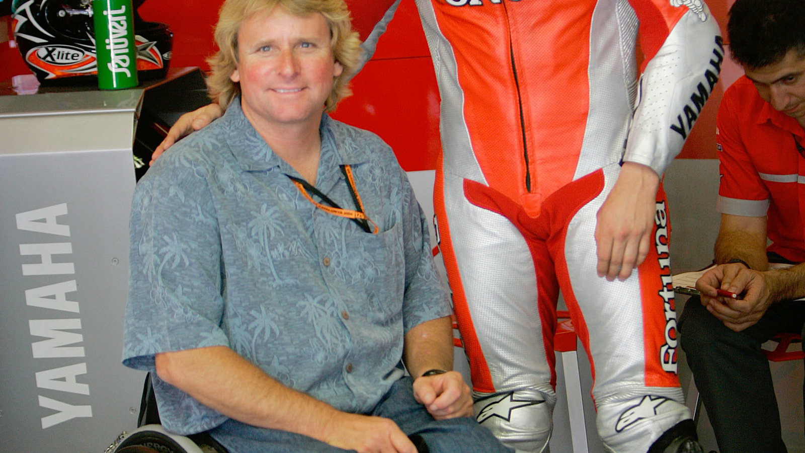 Rainey and Checa, Catalunya MotoGP, 2004