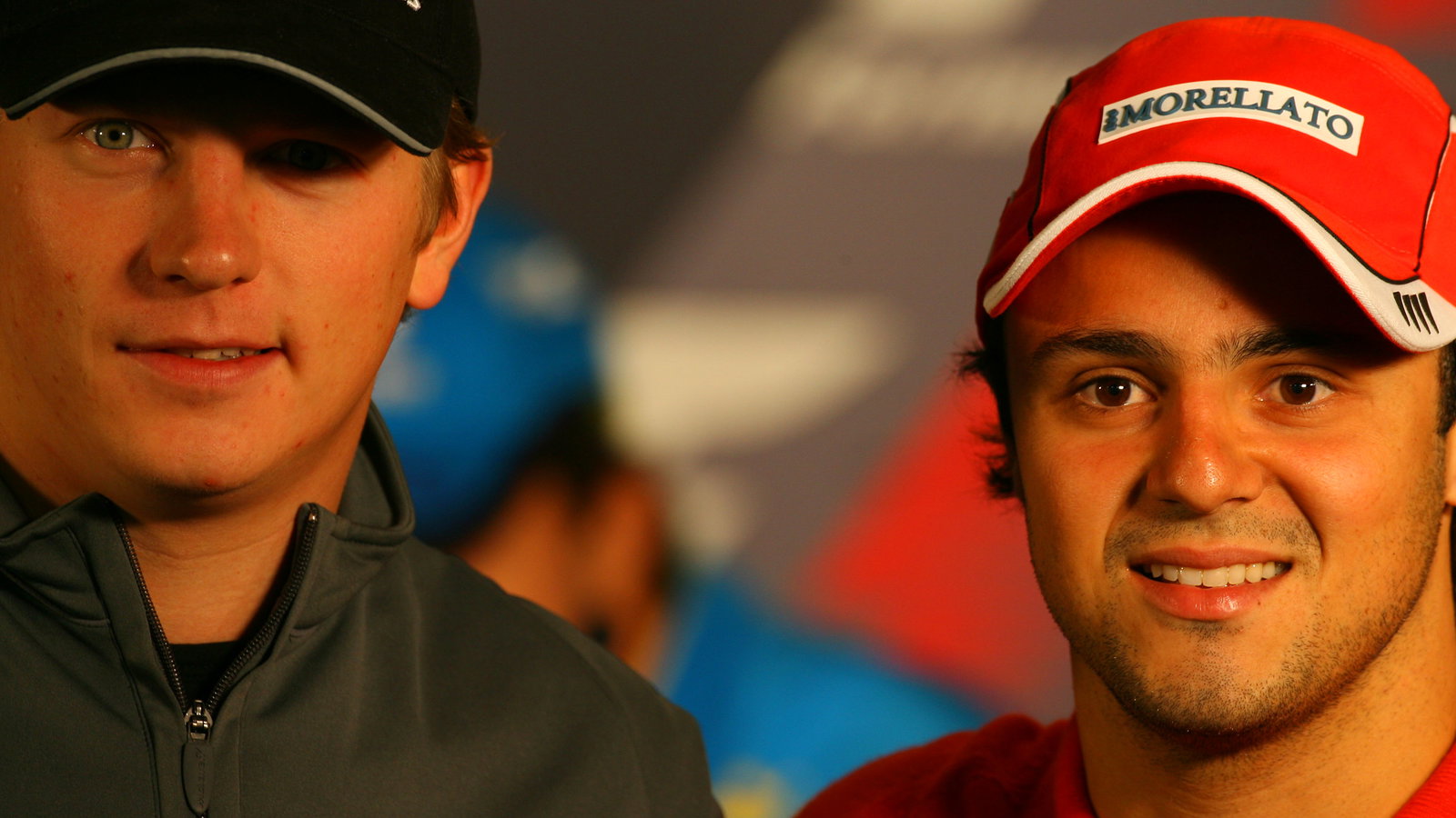19.10.2006 Sao Paulo, Brazil, Kimi Raikkonen (FIN), Rkken, McLaren Mercedes and Felipe Massa (BR