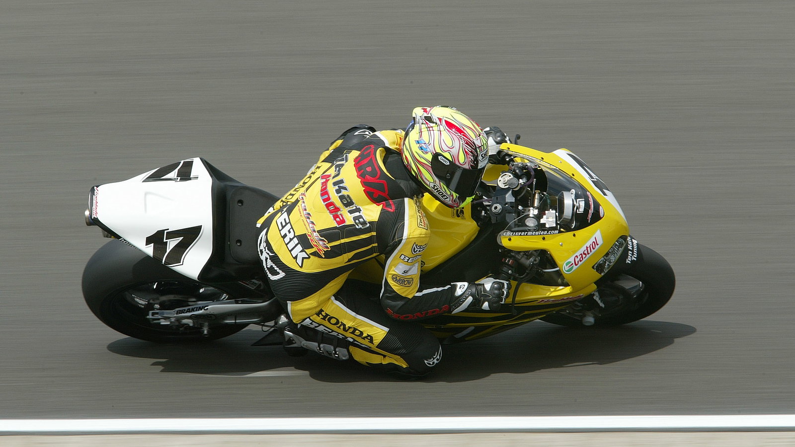 Vermeulen, WSBK Silverstone, 2004