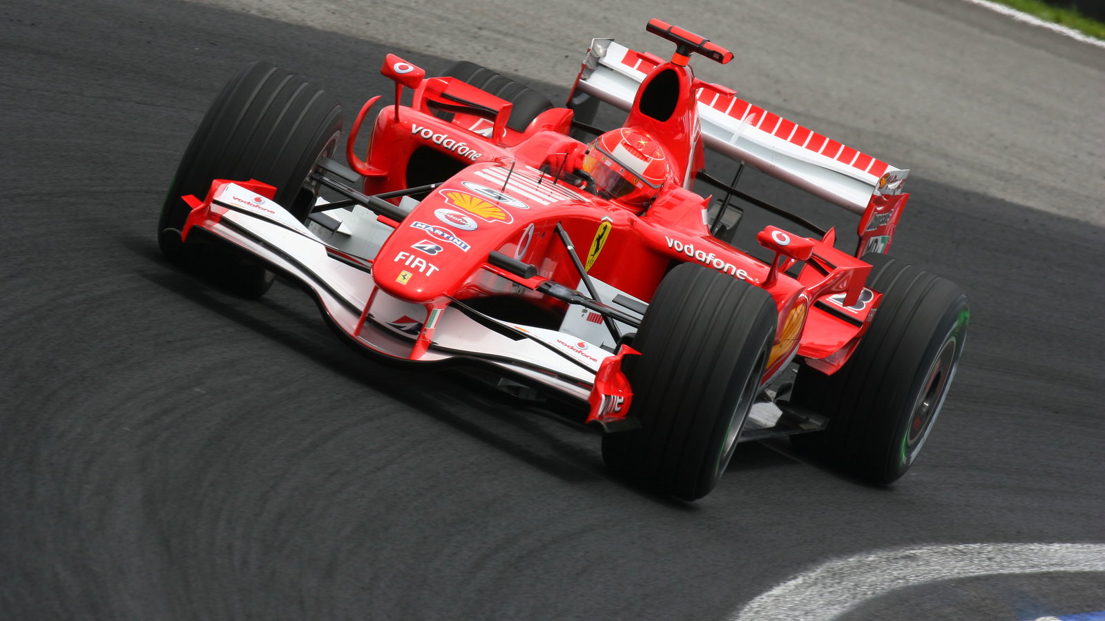 21.10.2006 Sao Paulo, Brazil, Michael Schumacher (GER), Scuderia Ferrari, 248 F1 - Formula 1 World C