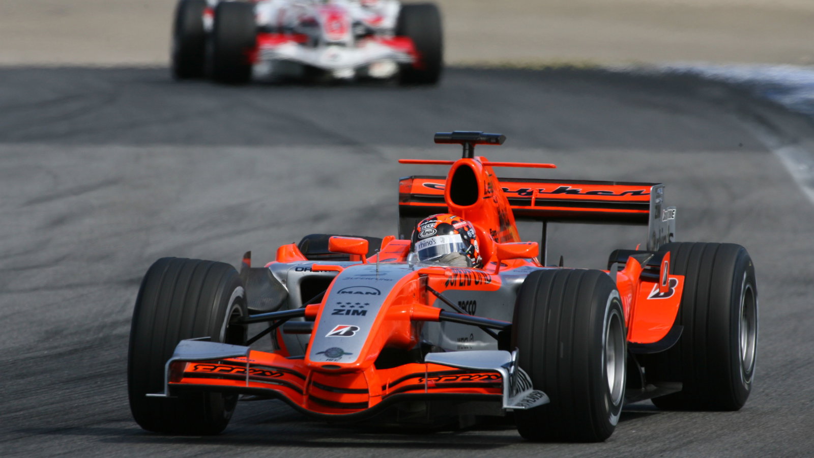 22.10.2006 Sao Paulo, Brazil, Christijan Albers (NED), Spyker MF1 Racing, Toyota M16 - Formula 1 Wor