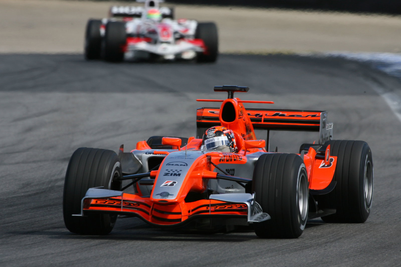 22.10.2006 Sao Paulo, Brazil, Christijan Albers (NED), Spyker MF1 Racing, Toyota M16 - Formula 1 Wor