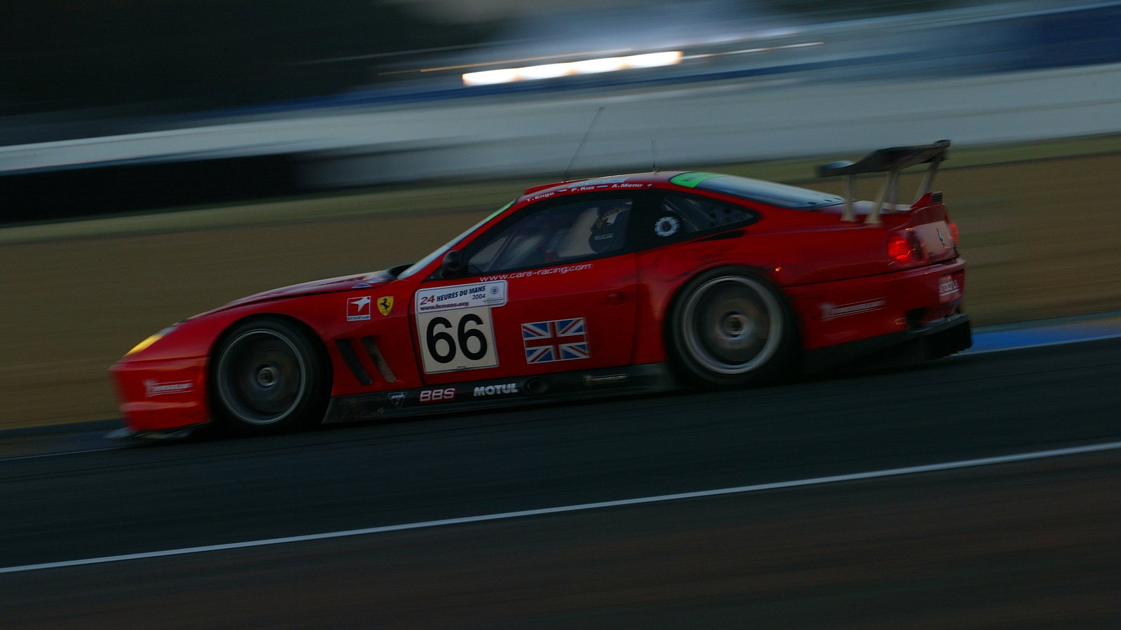 Peter Kox/Tomas Enge/Alain Menu - Care Racing Prodrive Ferrari 550 Maranello,