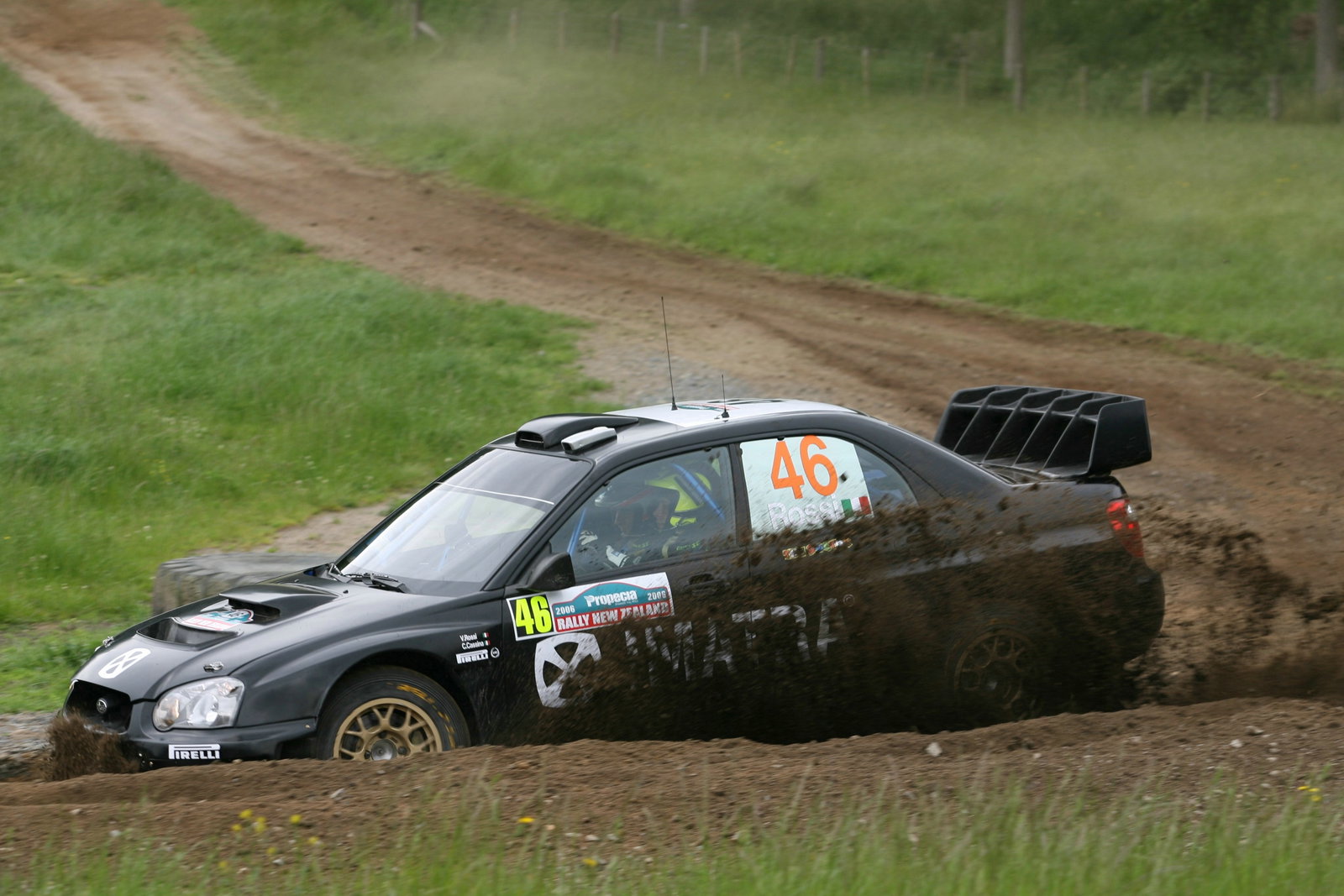Rally New Zealand, 17 - 19 Novembre 2006
Valentino Rossi (ita) - Carlo Cassina (ita) subaru impreza