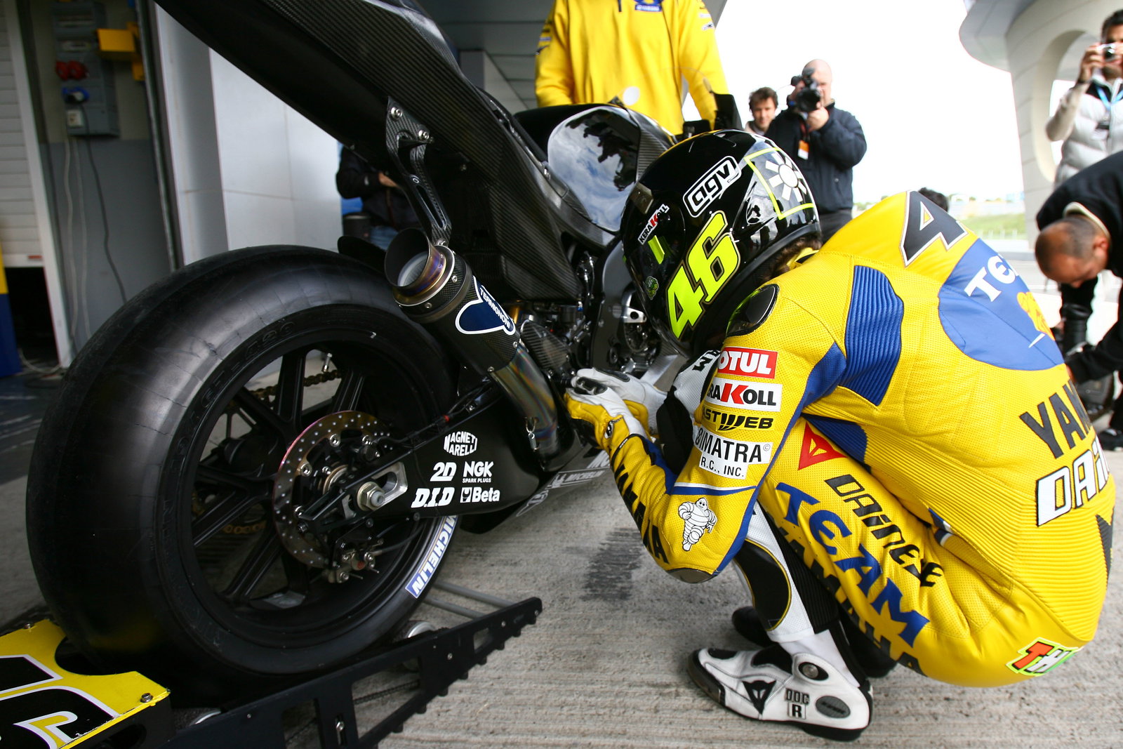 Rossi, Jerez November MotoGP Test 2006