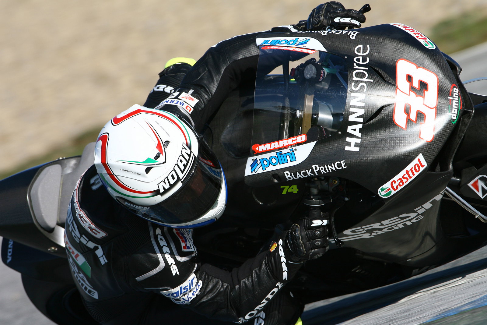 Melandri, Jerez MotoGP Test November 2006