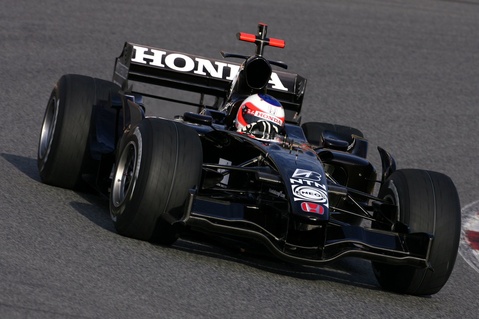 28.11.2006 Barcelona, Spain, Rubens Barrichello (BRE), Honda Racing F1 Team. - Formula One Testing, 