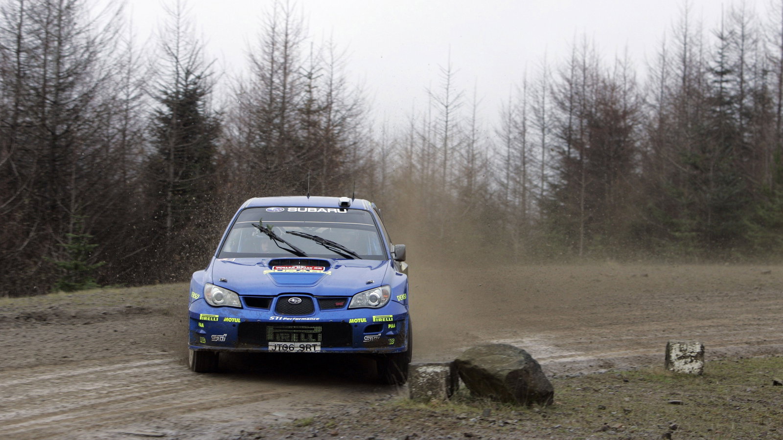 Petter Solberg (N) - Philip Mills (GBR), Subaru WRT Impreza WRC. Wales Rally GB, 1st-3rd December 20