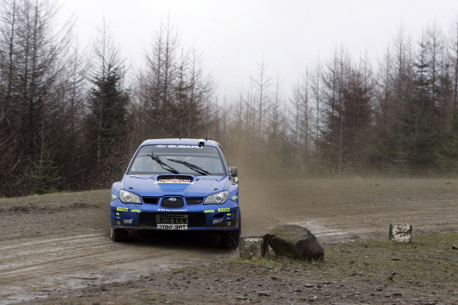 Petter Solberg (N) - Philip Mills (GBR), Subaru WRT Impreza WRC. Wales Rally GB, 1st-3rd December 20