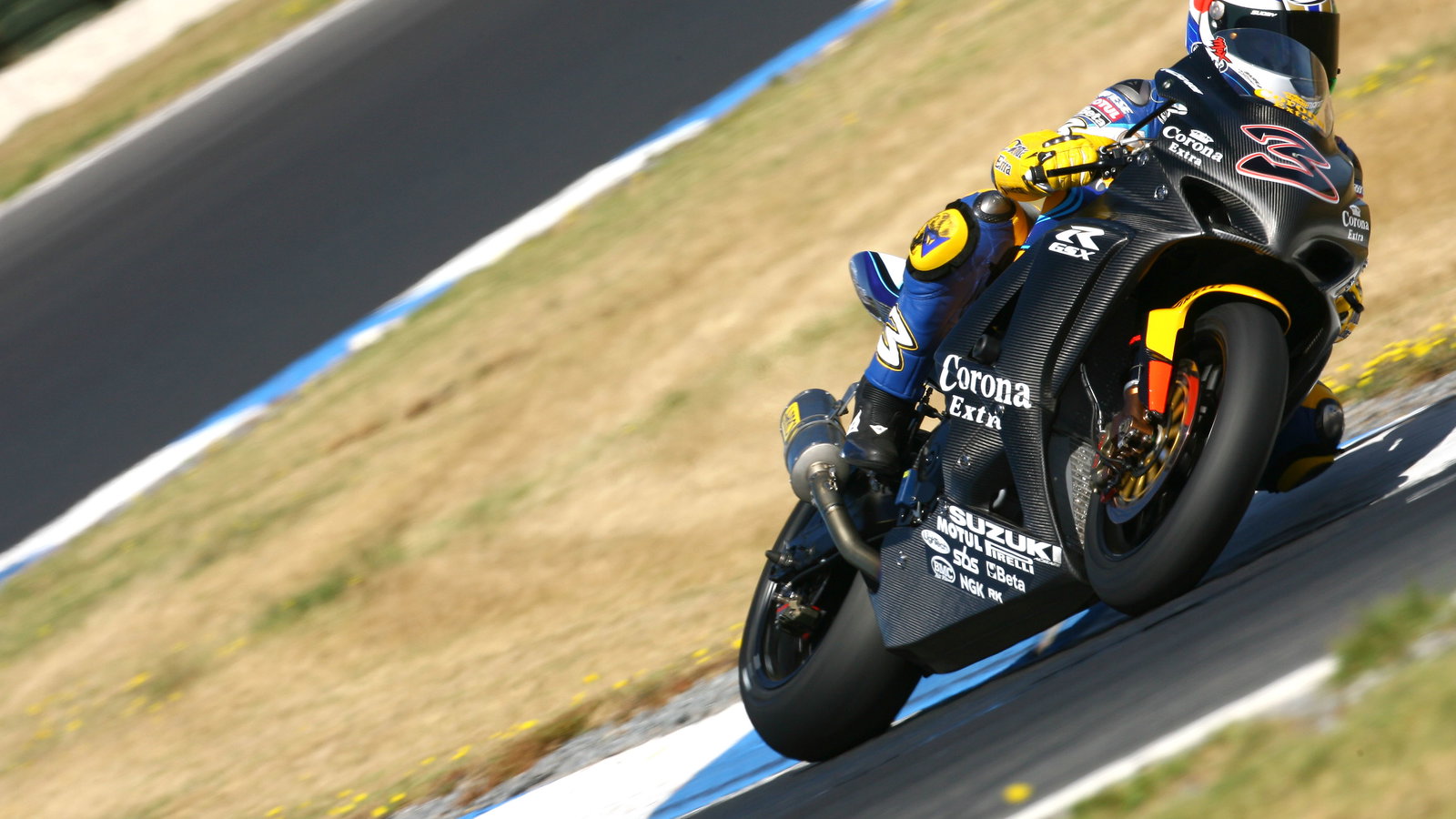 Biaggi, Phillip Island WSBK tests, 2007