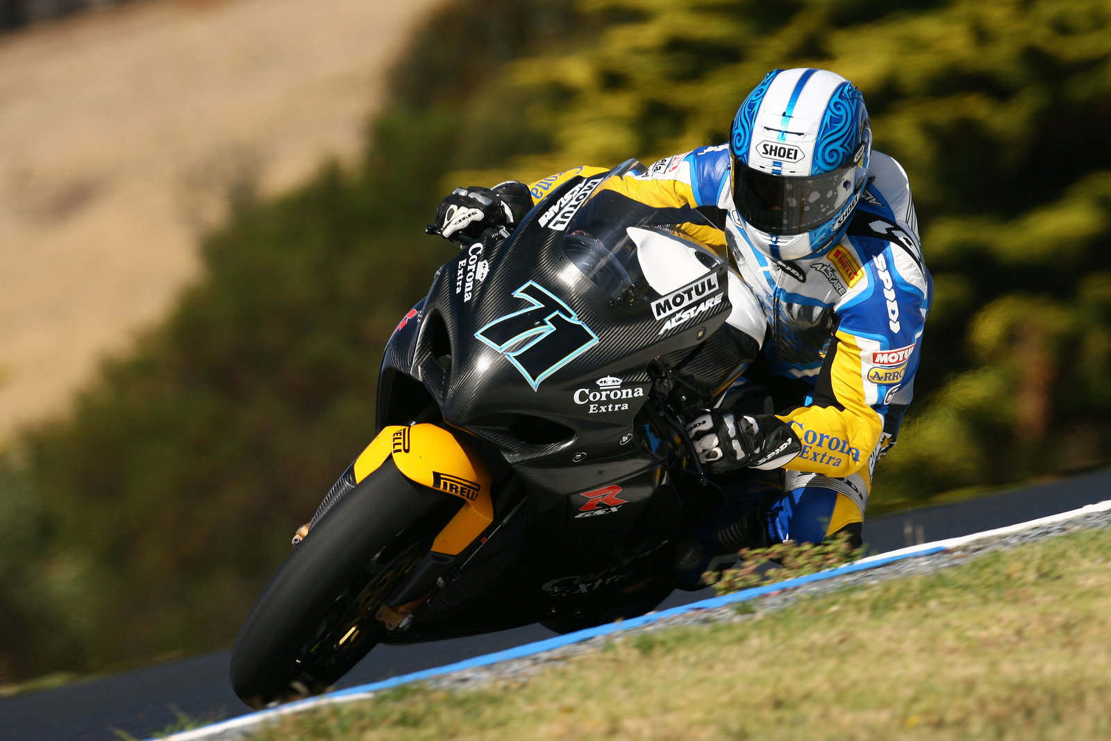 Kagayama, Phillip Island WSBK test, 2007