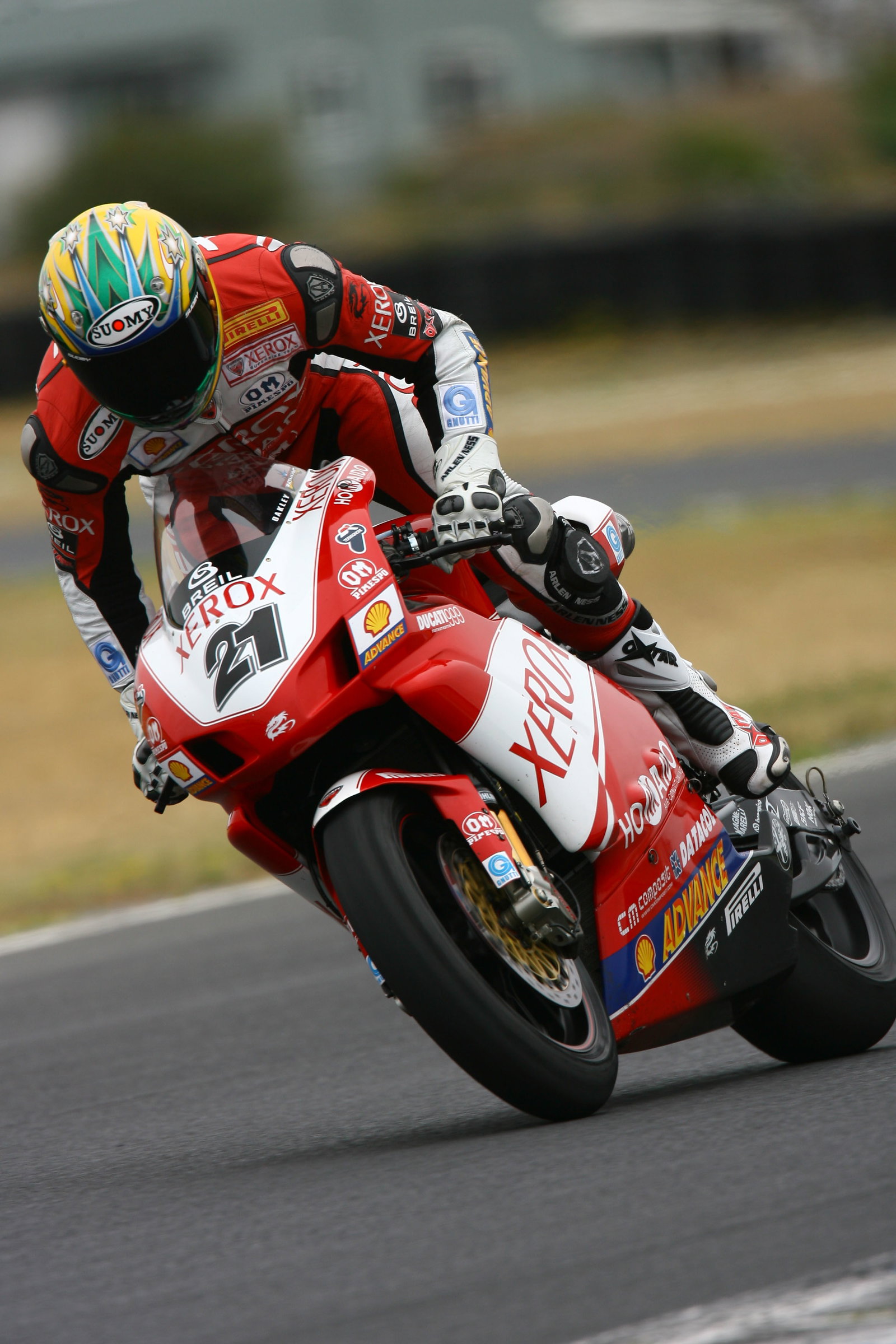 Bayliss, Phillip Island WSBK test, 2007