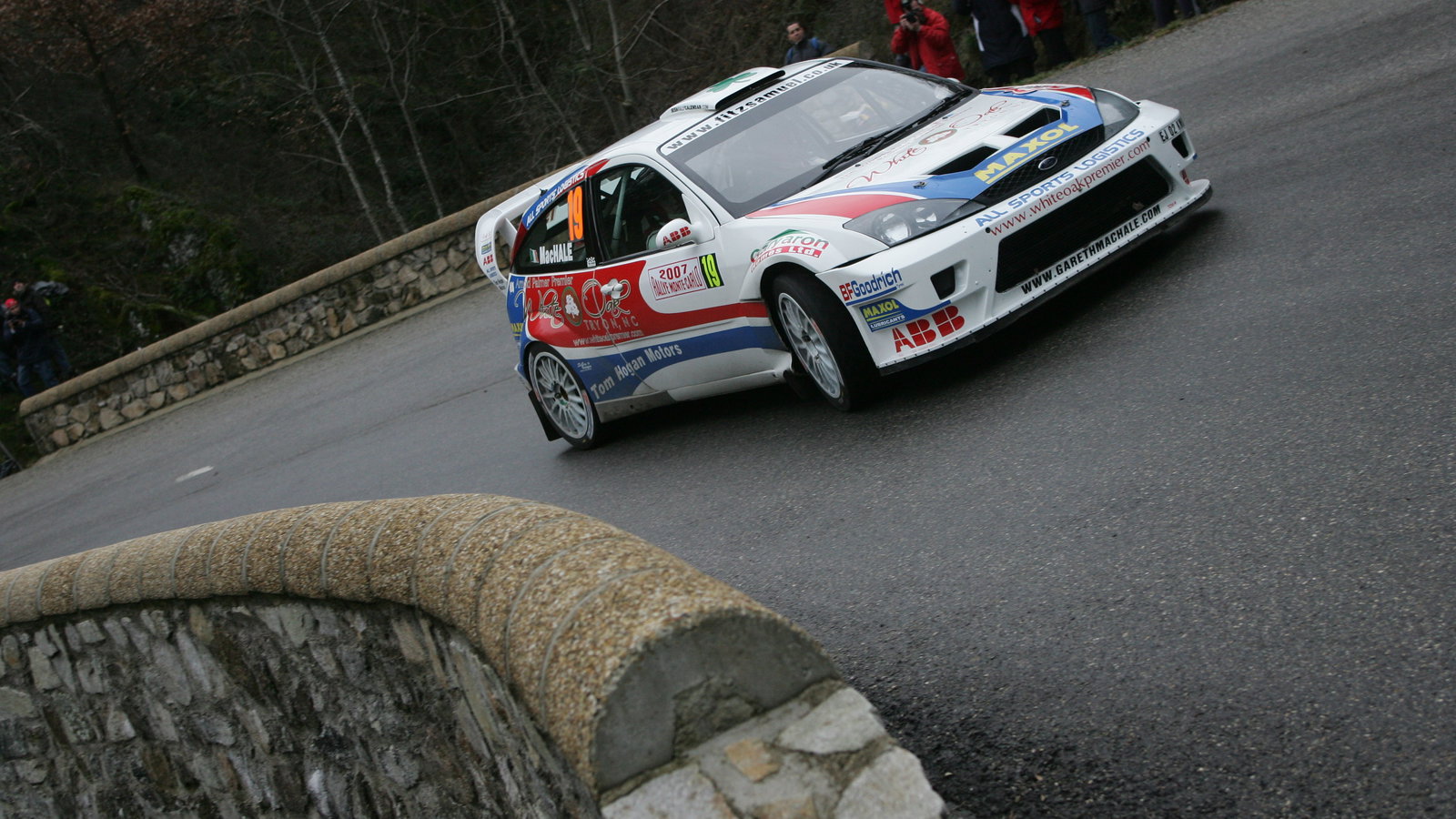 Gareth MacHale (irl) Nagle Paul (gbr) Ford Focus Wrc Rallye Automobile Monte-Carlo, 18-20 January 20