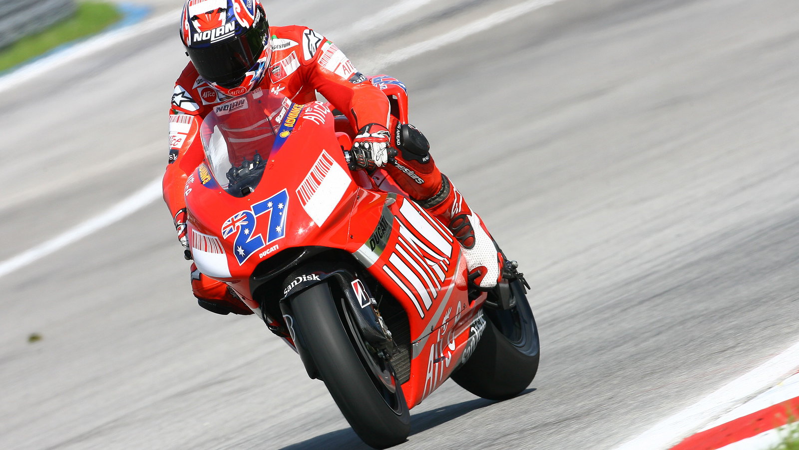 Stoner, Sepang MotoGP test, January 2007