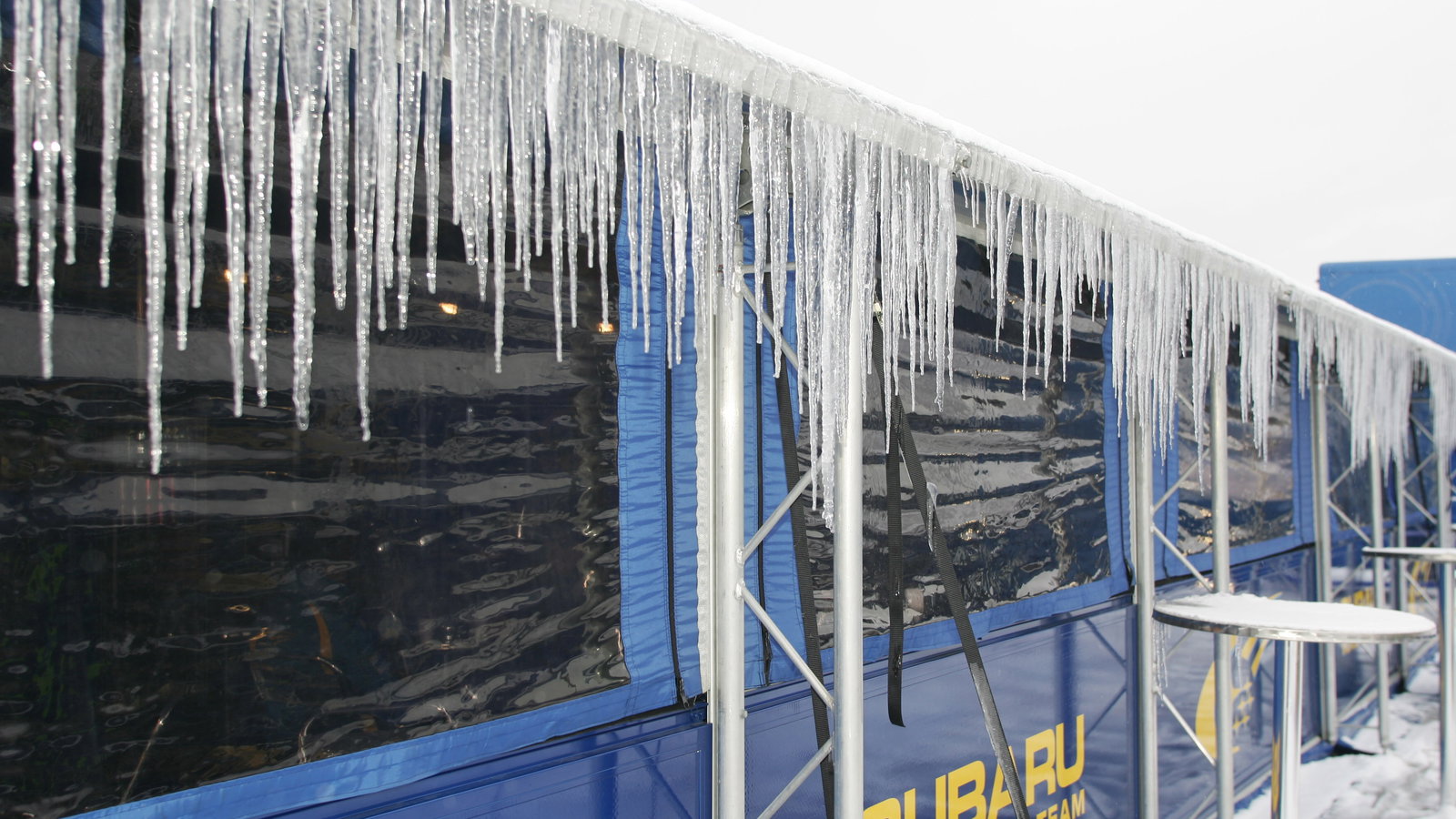Subaru hospitality. Swedish Rally, 8-11th February 2007.