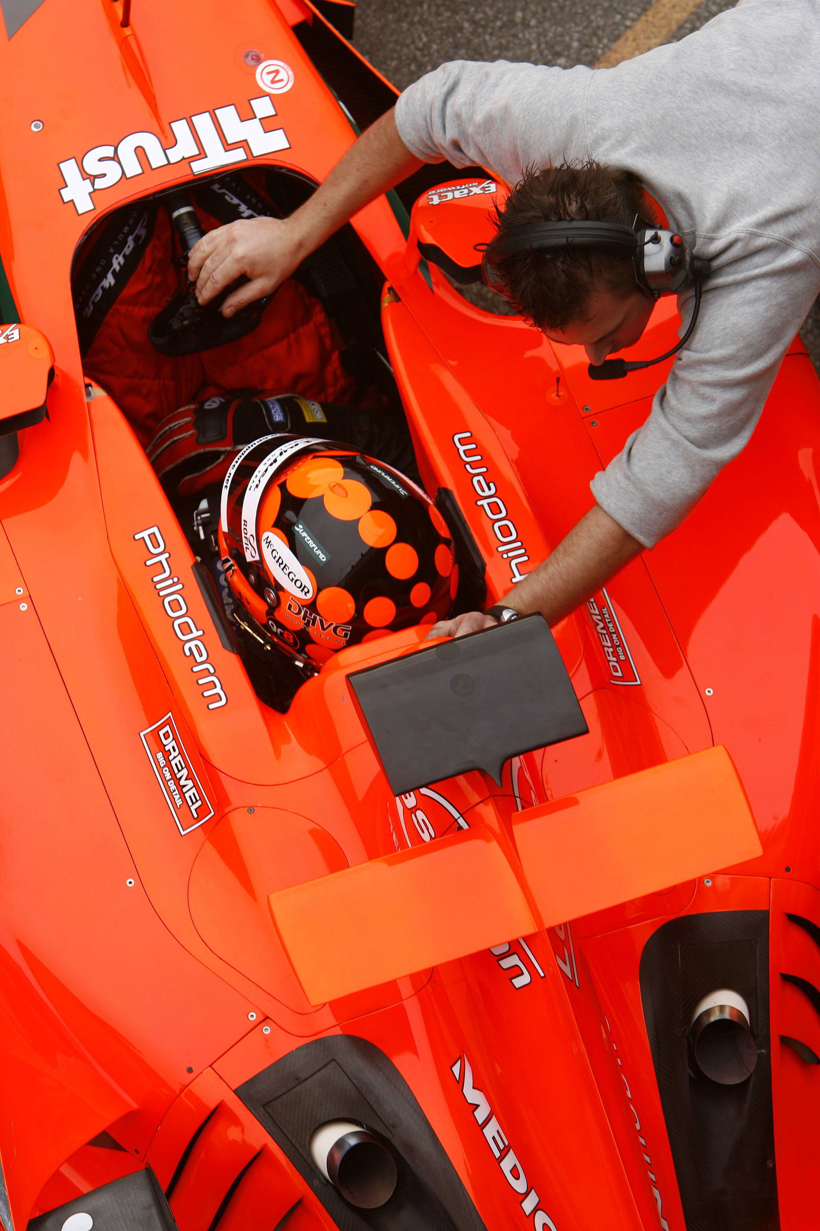 Christijan Albers, Spyker, Barcelona F1 Test, 14/2/07
