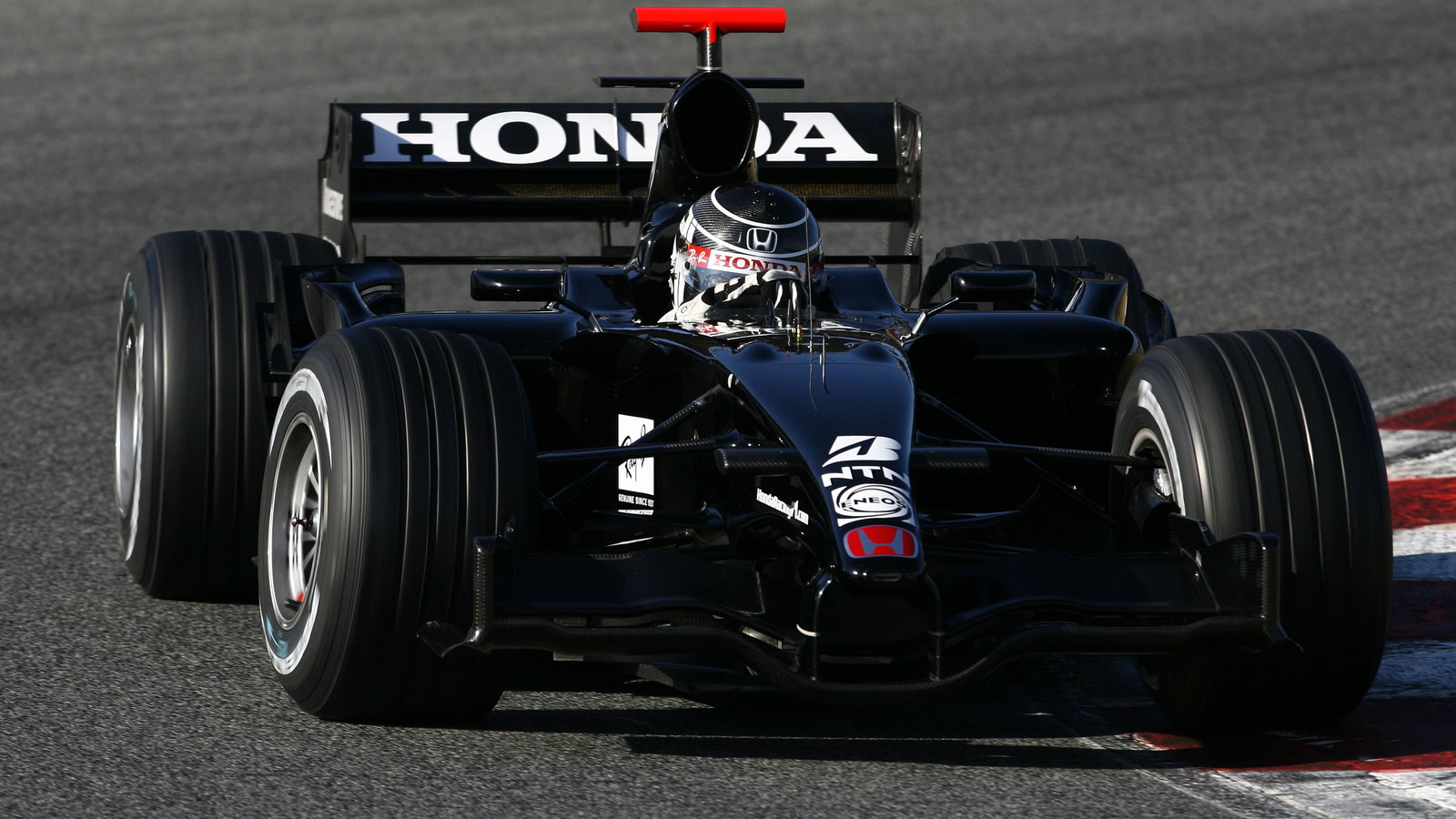 Jenson Button, Honda, Barcelona F1 Test, 14/2/07