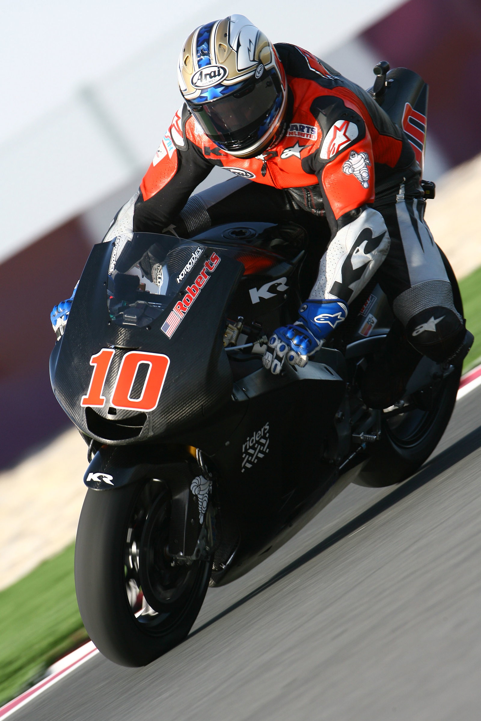 Roberts, Qatar MotoGP Test 2007