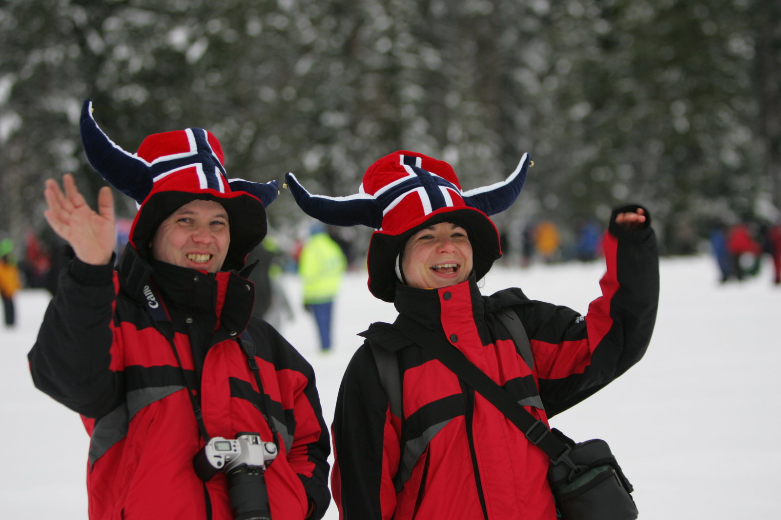 Fans. Rally Norway, 15-18th February 2007.