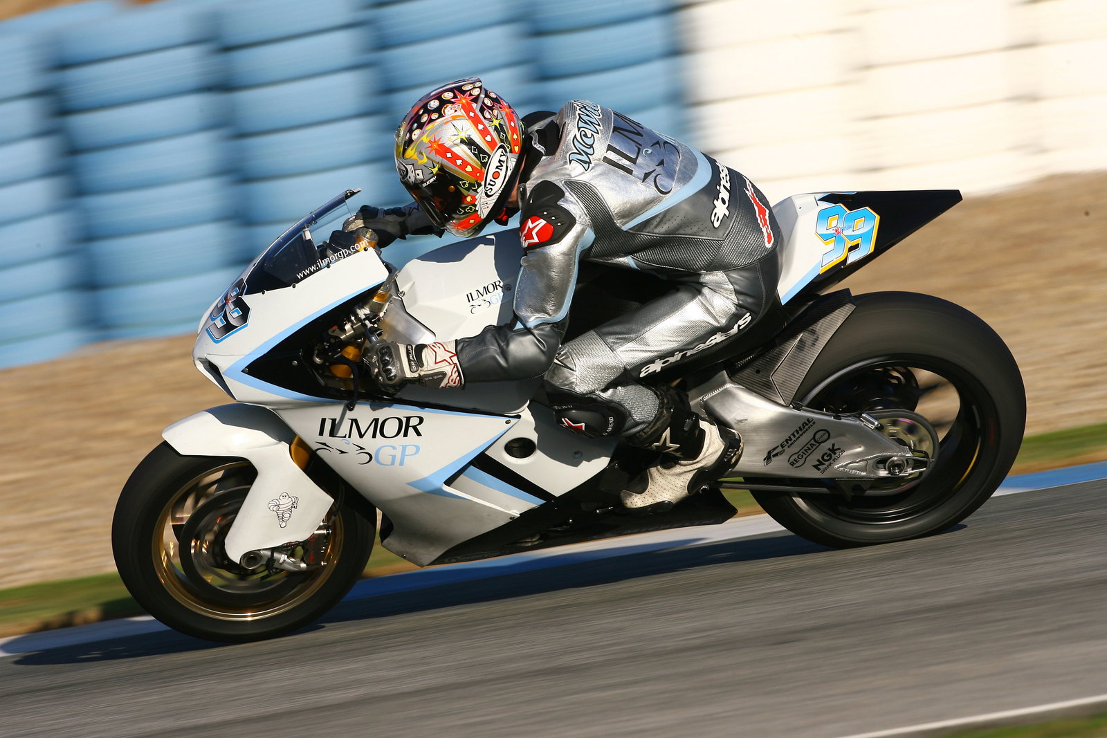 McWilliams, Jerez MotoGP Test February 2007