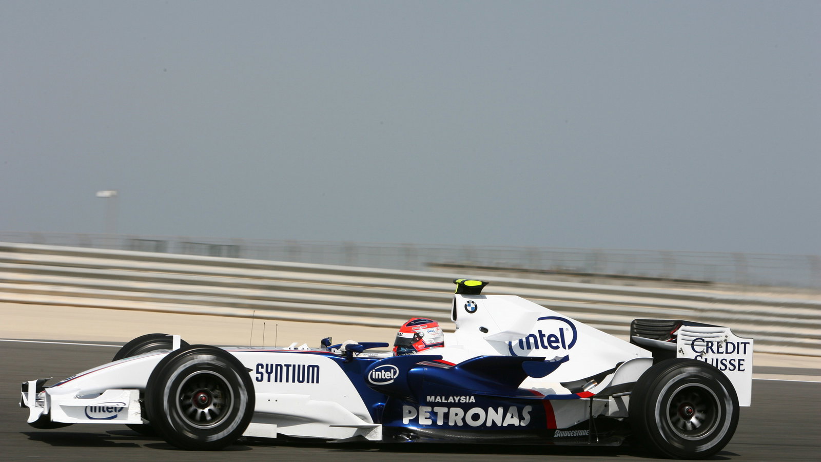 Robert Kubica (PL), BMW Sauber. Bahrain Test, Bahrain (22/02/2007).