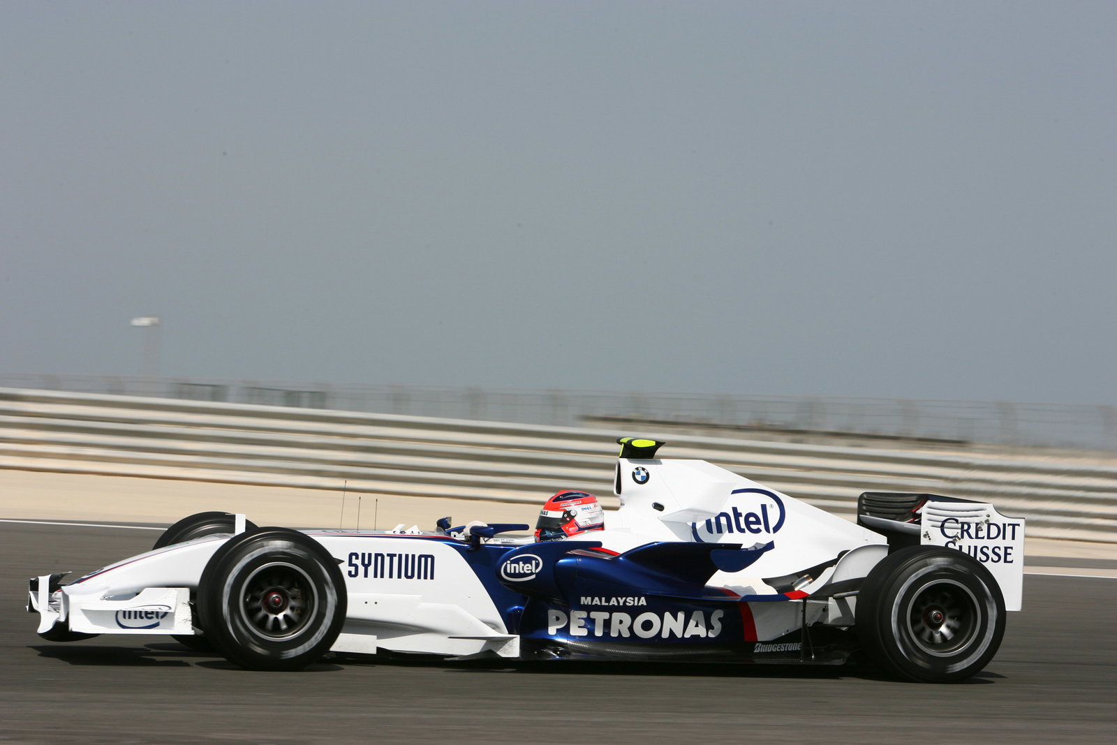 Robert Kubica (PL), BMW Sauber. Bahrain Test, Bahrain (22/02/2007).