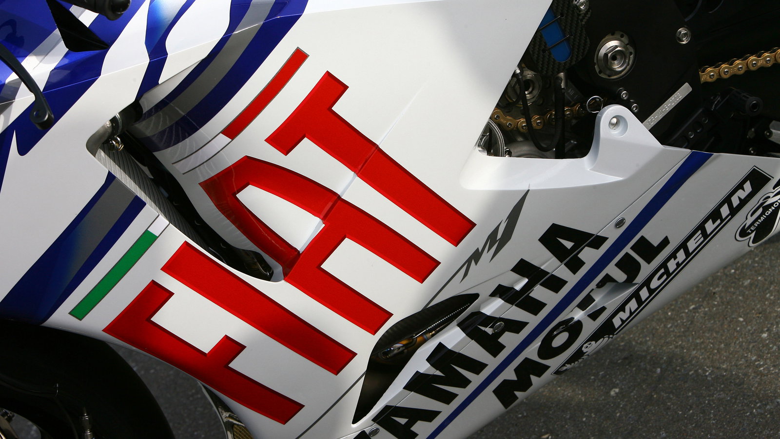 Rossi`s Yamaha M1, Qatar MotoGP 2007