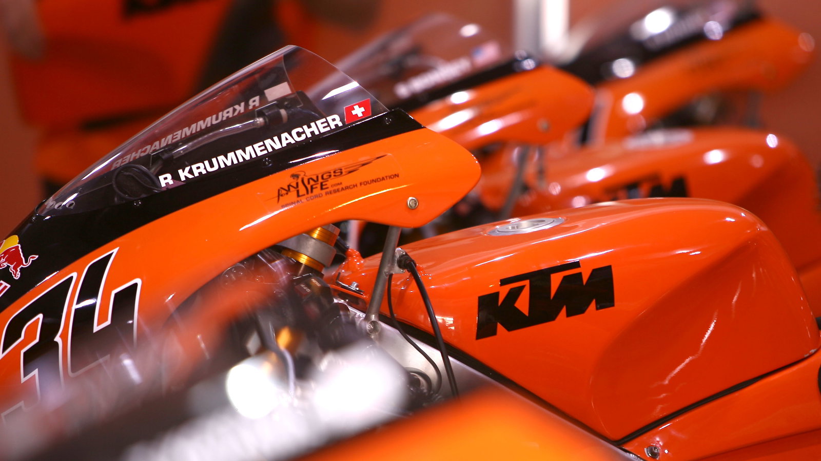 Krummenacher`s KTM Qatar 125GP 2007