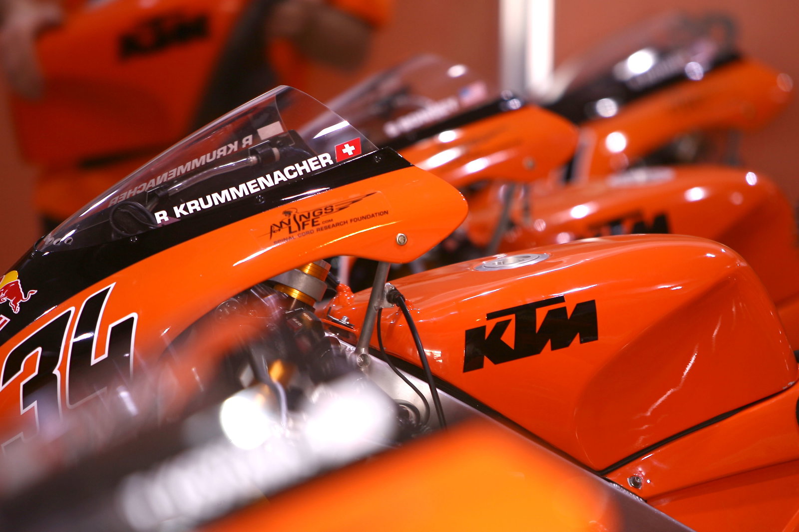 Krummenacher`s KTM Qatar 125GP 2007
