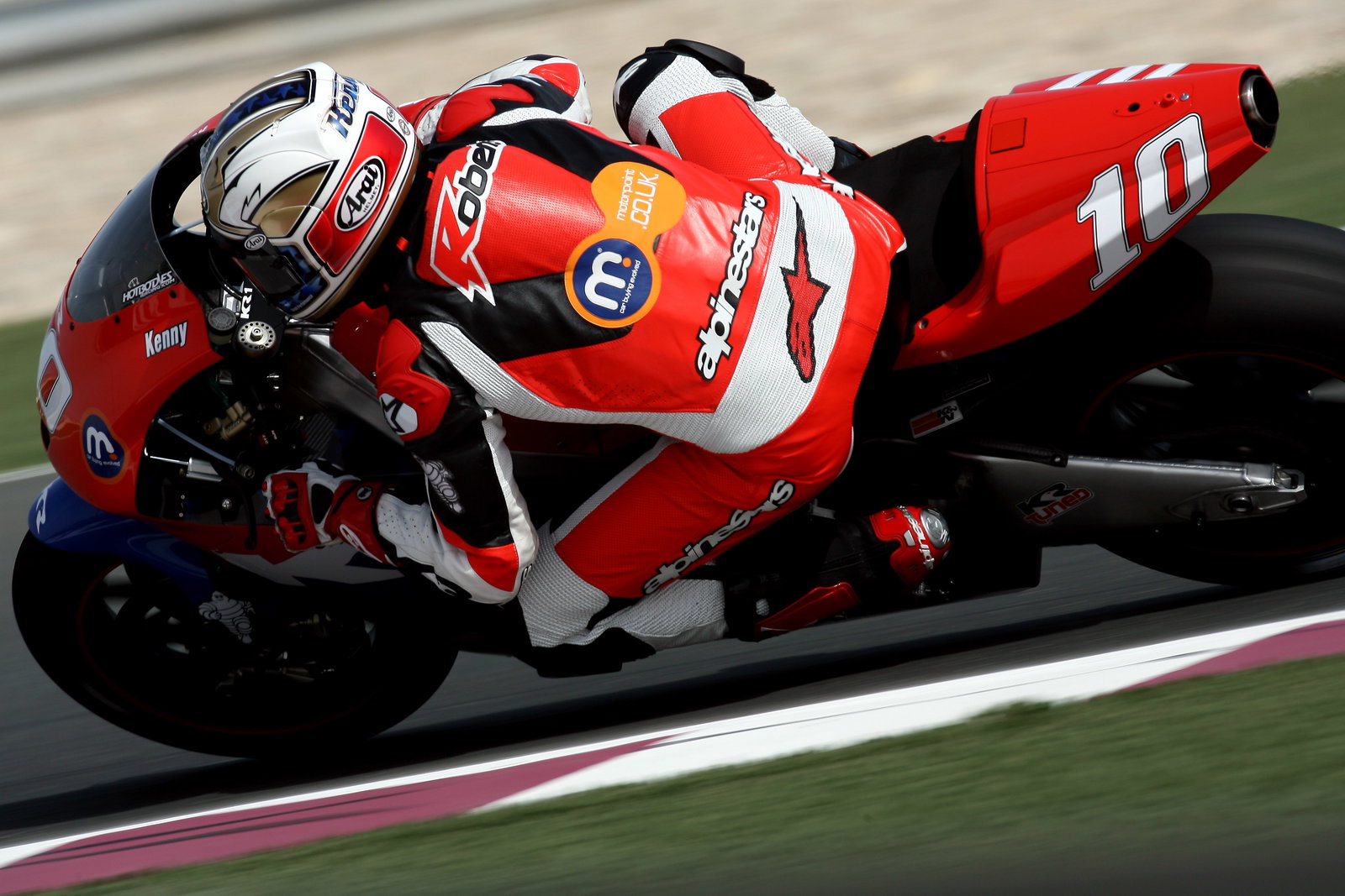 Kenny Roberts (USA), Team Roberts, KR212V,10, 2007 MotoGP World Championship,
Round 1, Losail, Qat