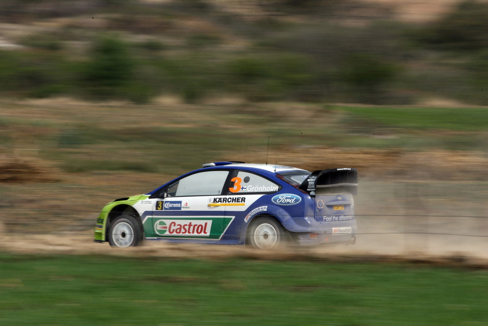 Marcus Gronholm (FIN) / Timo Rautiainen (FIN), BP Ford Focus RS WRC 06. Rally Mexico, 8-11th March 2