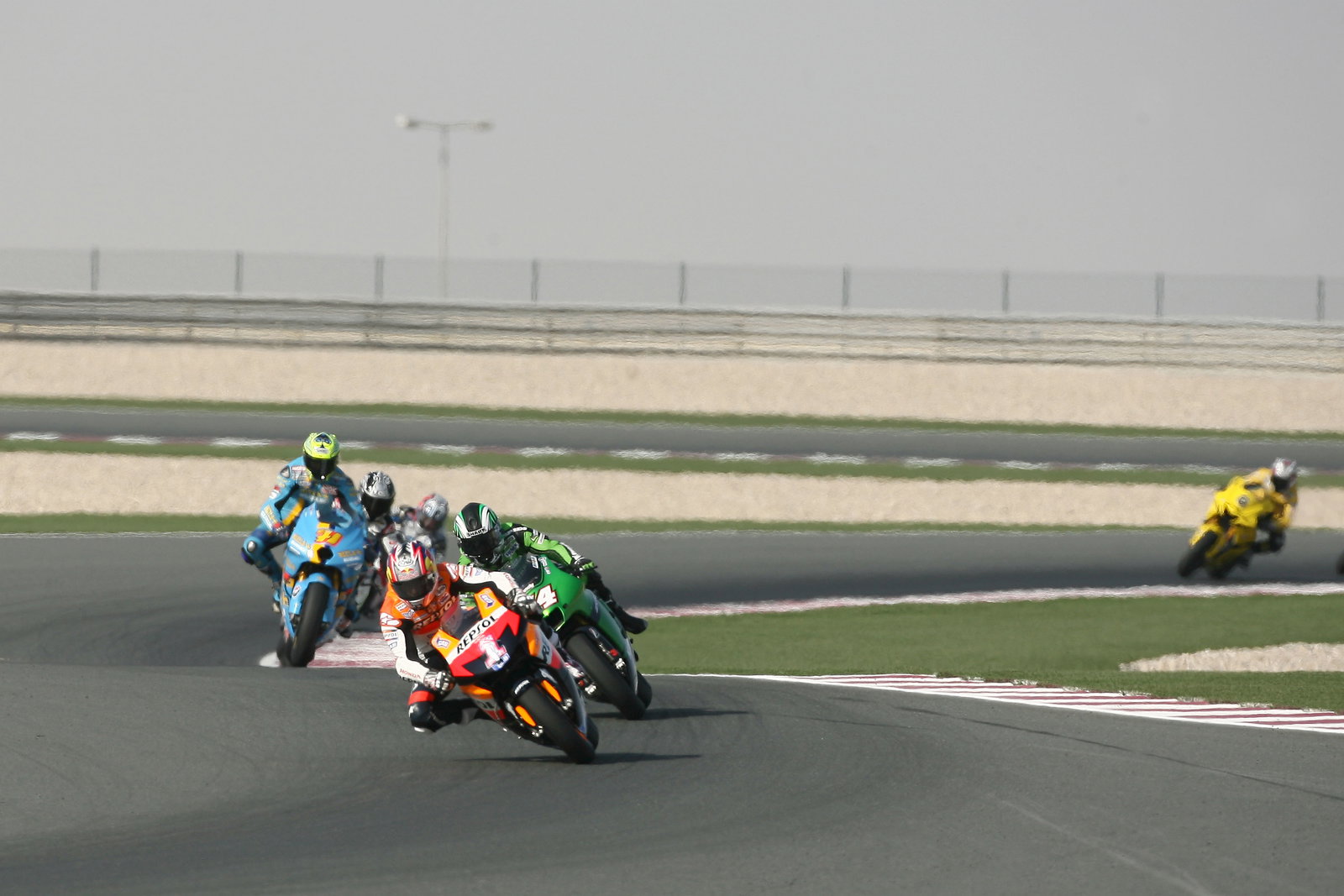 Hayden, Qatar MotoGP Race 2007
