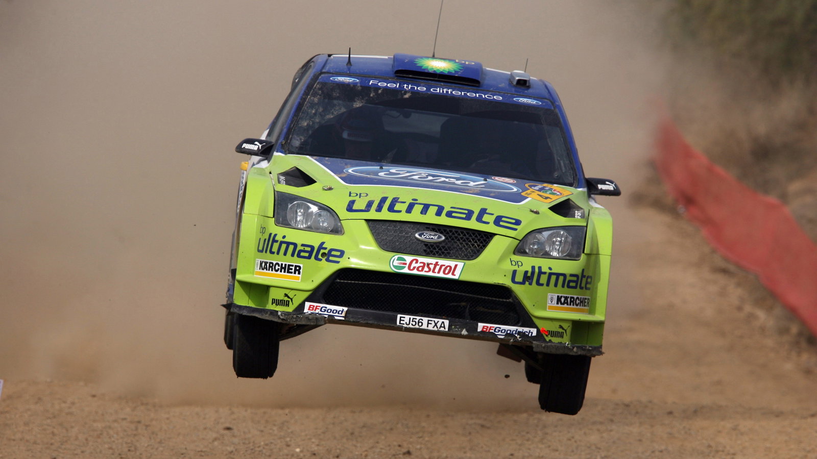 Mikko Hirvonen (FIN) / Jarmo Lehtinen (FIN), BP Ford Focus RS WRC 06. Rally Mexico, 8-11th March 200