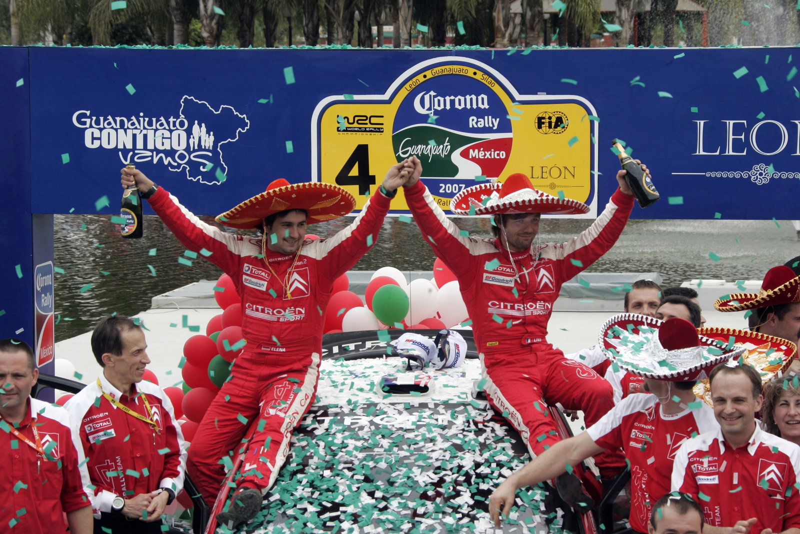 Sebastien Loeb (FRA) / Daniel Elena (MC), Citroen Total WRT C4 WRC. Rally Mexico, 8-11th March 2007.