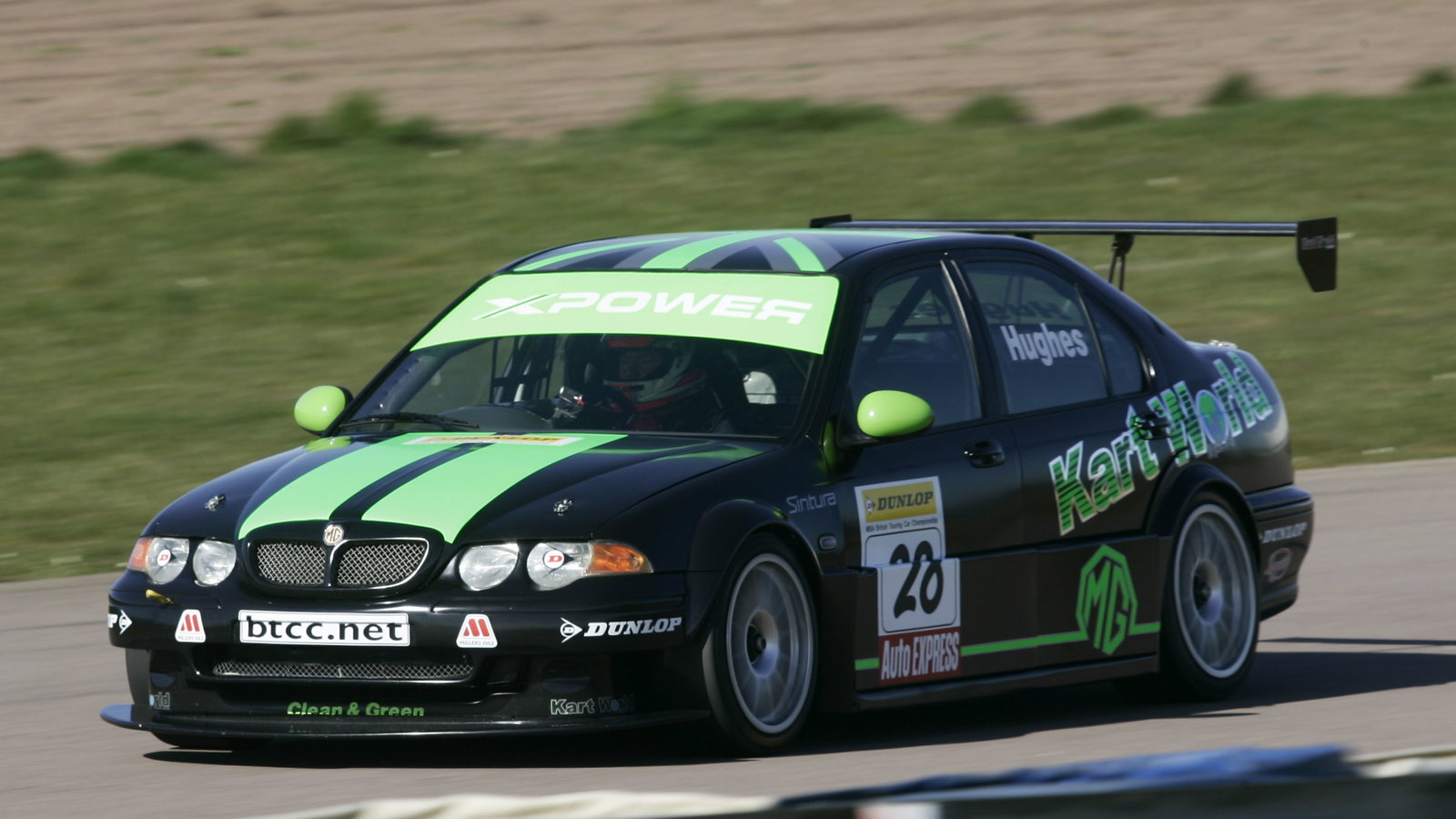 Jason Hughes (GBR), Kartworld Racing, MG ZS, BTC