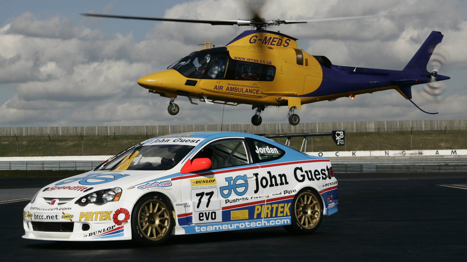 Mike Jordan (GBR), Team Eurotech Racing with John Guest-Speedfit, Honda Integra, BTC