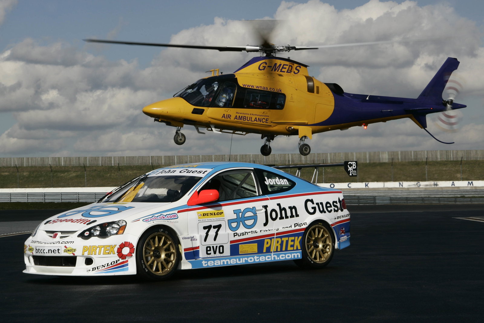 Mike Jordan (GBR), Team Eurotech Racing with John Guest-Speedfit, Honda Integra, BTC