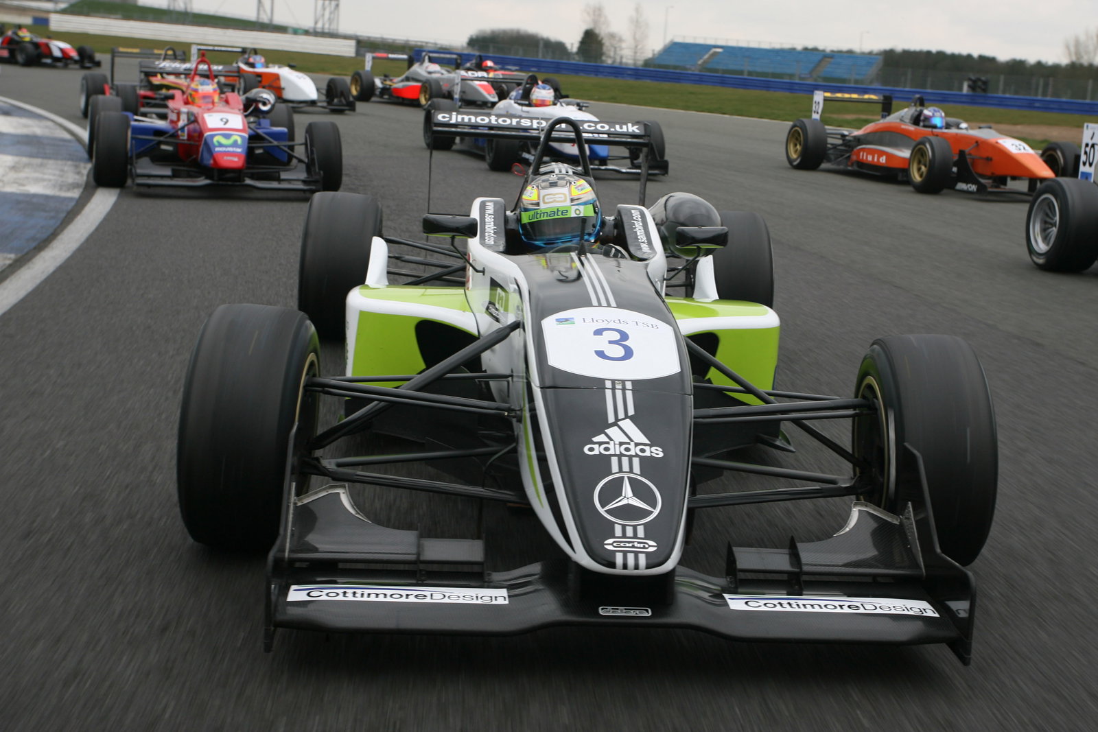 Sam Bird (GBR), Carlin Motorsport Dallara Mercedes