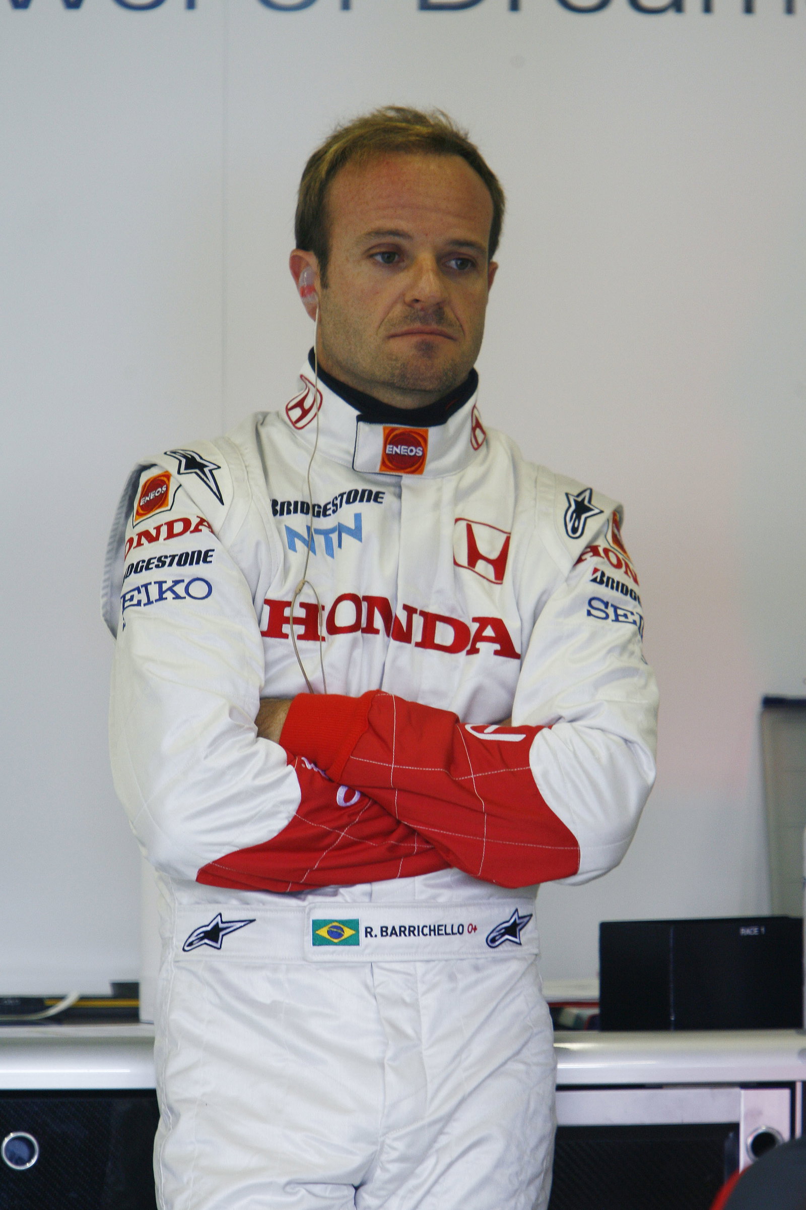 Rubens Barrichello (BRA) Honda RA107, Australian F1 Grand Prix, Albert Park, Melbourne, 16-18/3/ 200