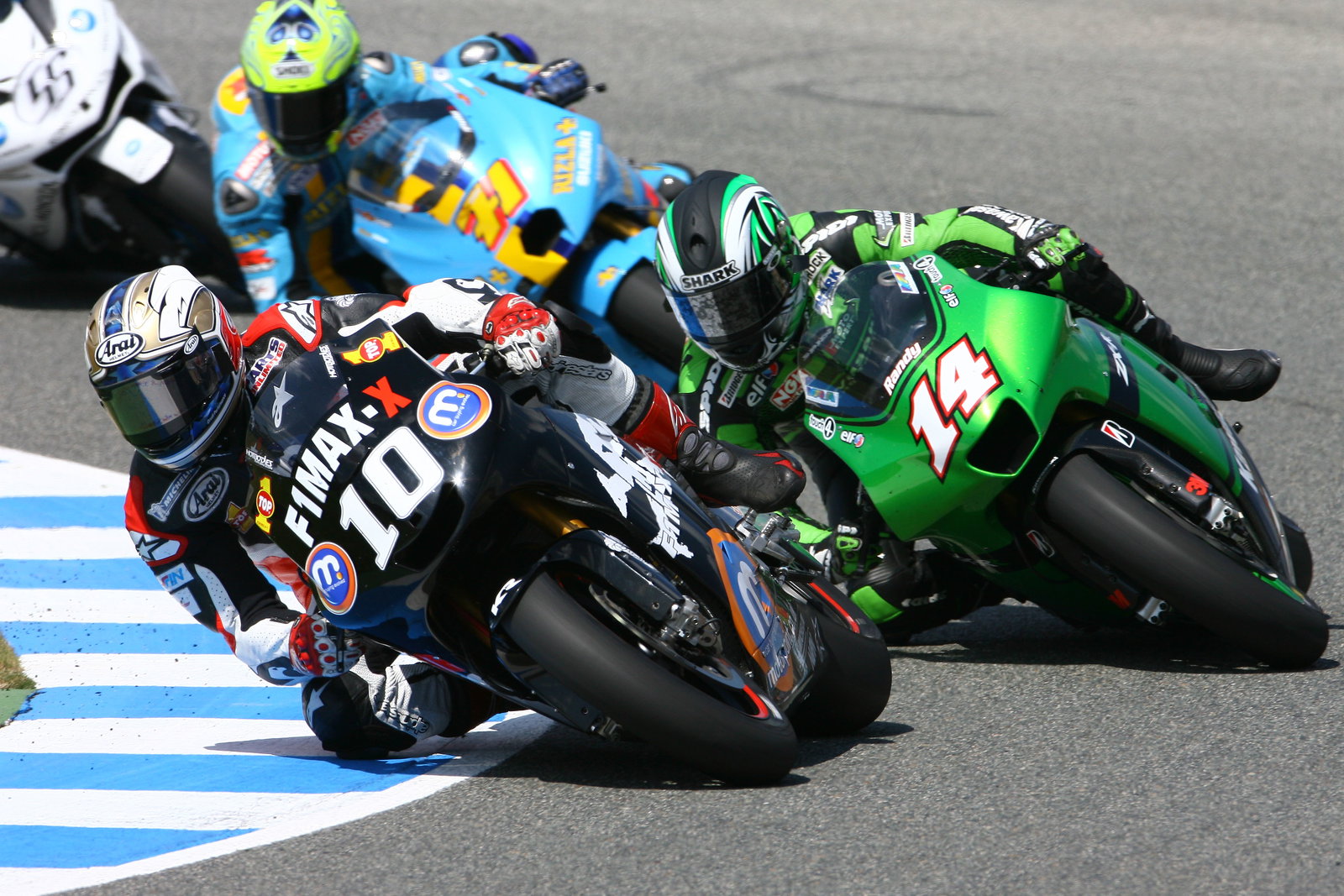 Roberts, de Puniet, Spanish MotoGP Race 2007