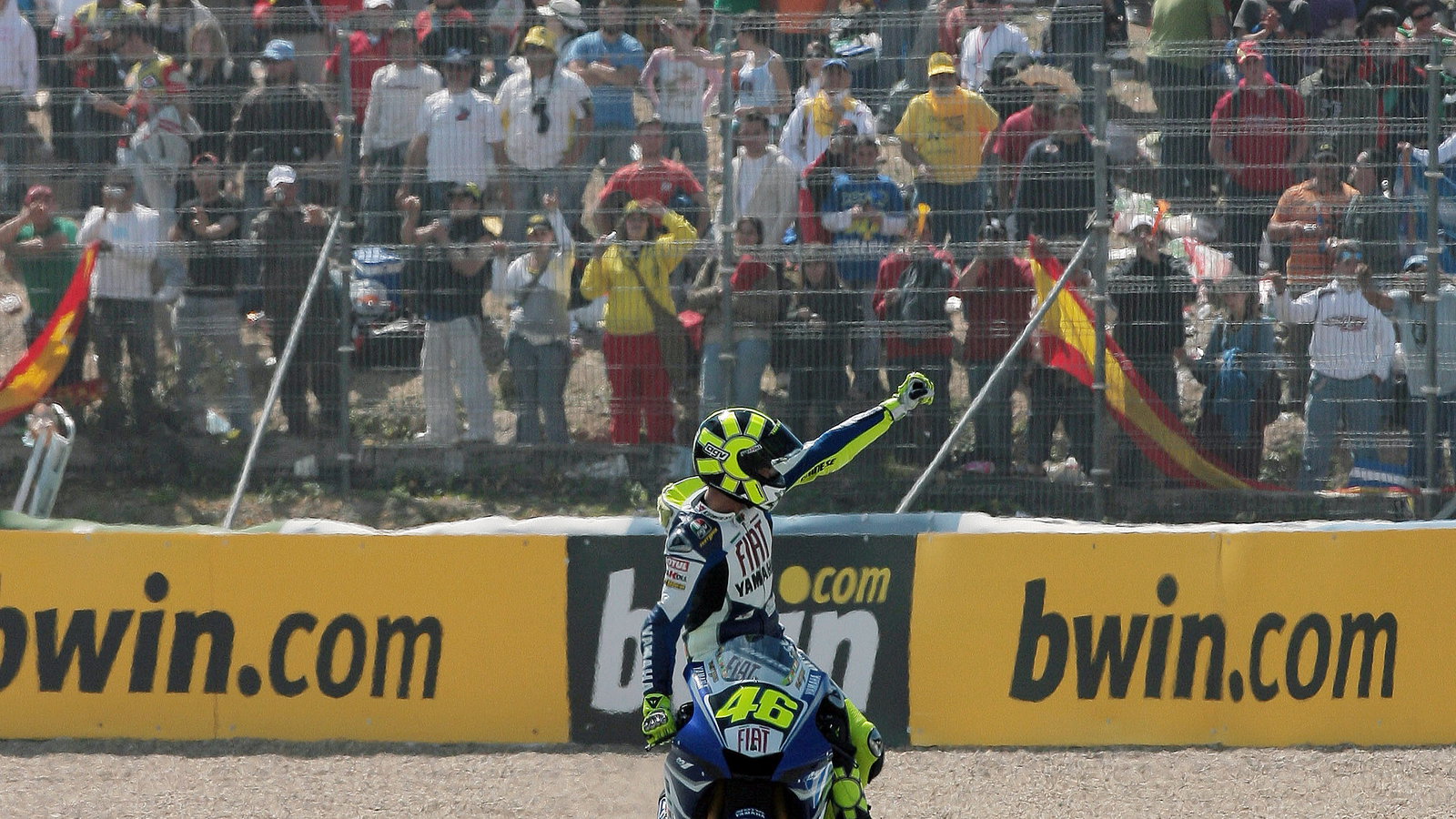 Rossi, Spanish MotoGP Race 2007
