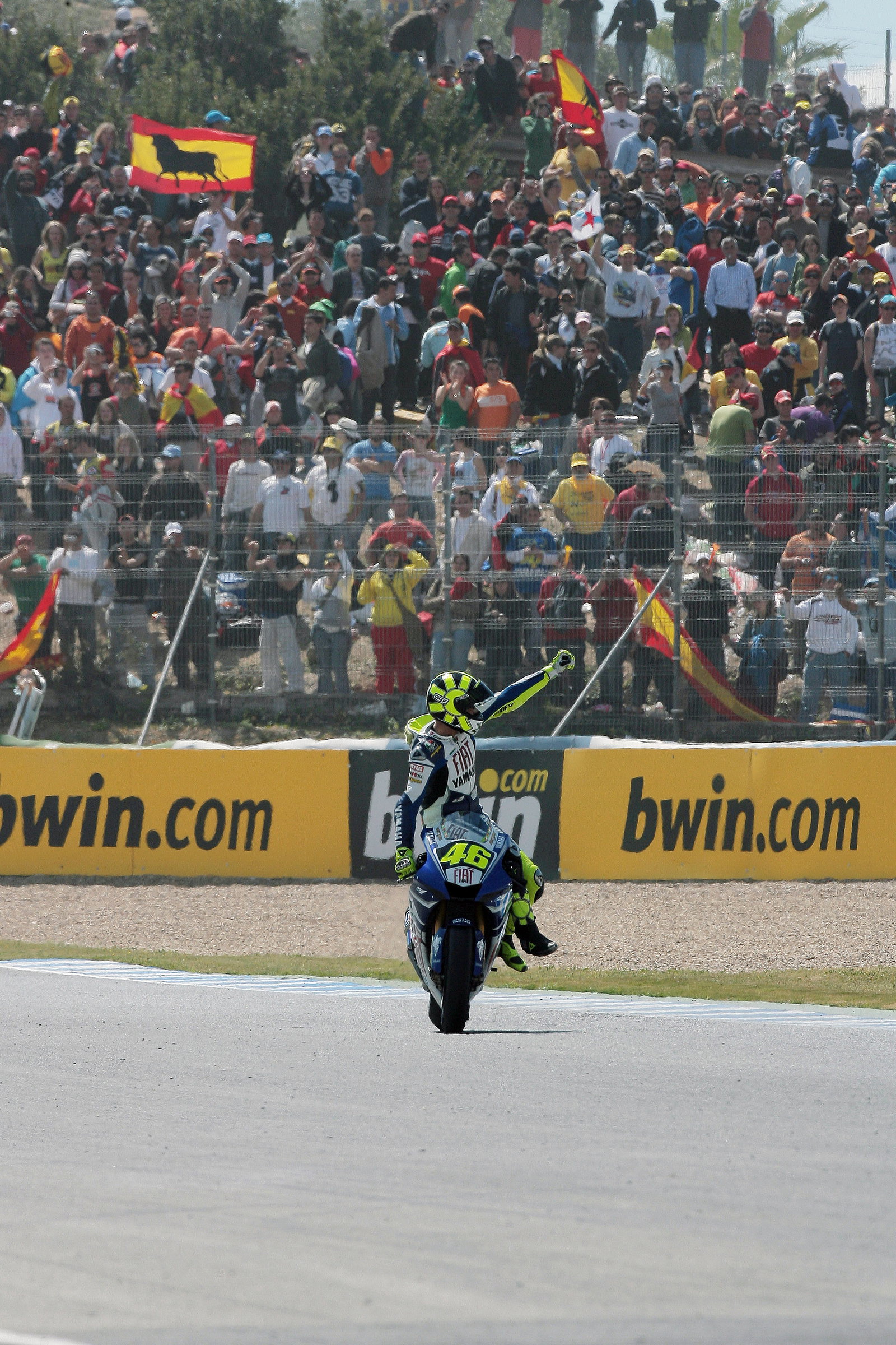 Rossi, Spanish MotoGP Race 2007