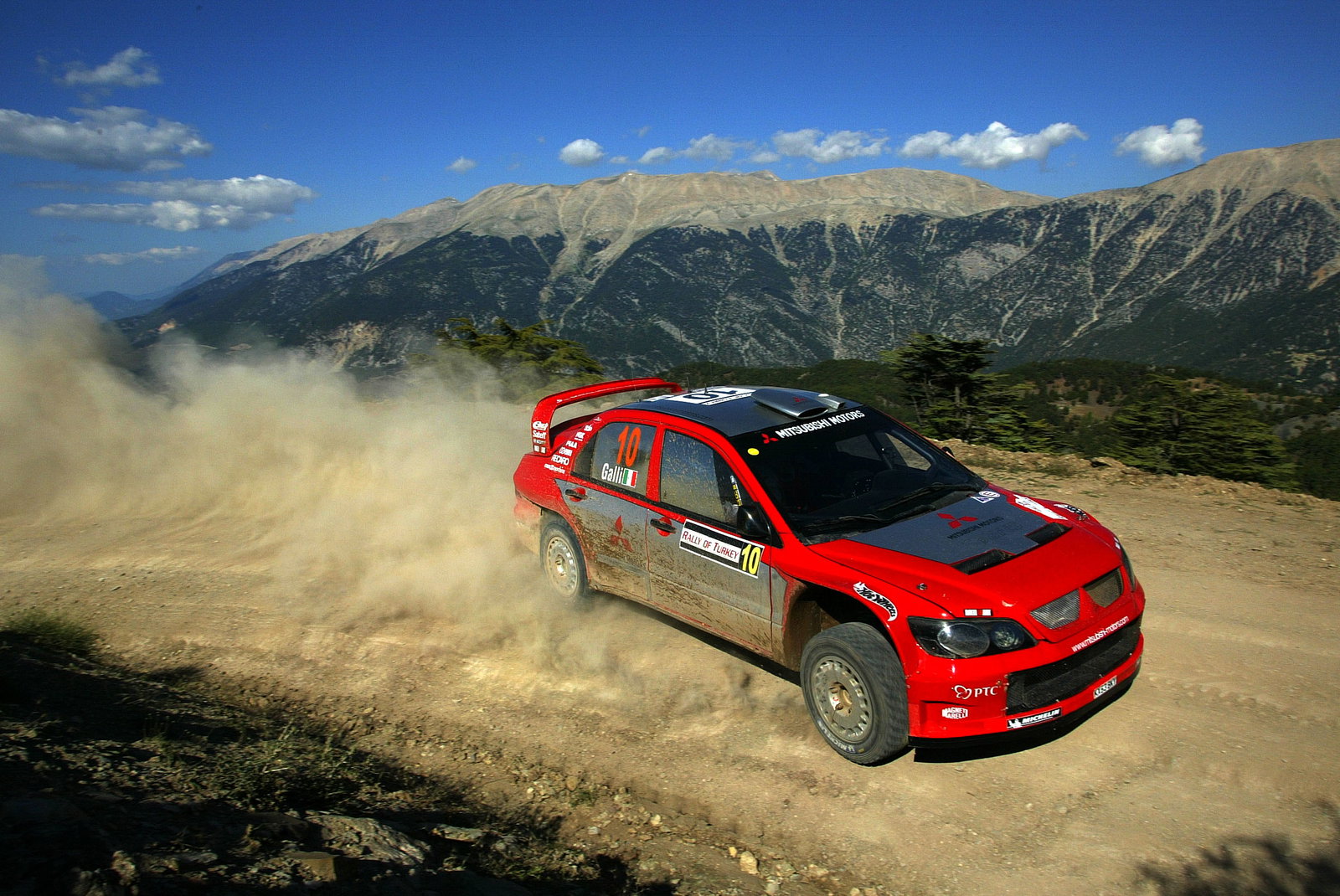 Gianluigi Galli / Guido d` Amore - Mitsubishi Lancer WRC04