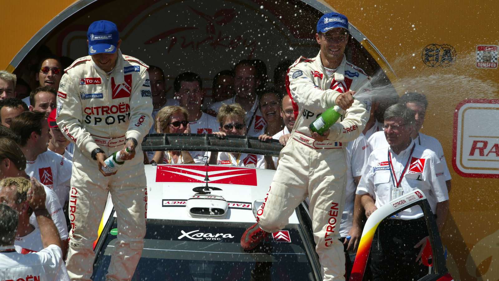Rally of Turkey winners, Sebastien Loeb and Daniel Elena [Citroen]