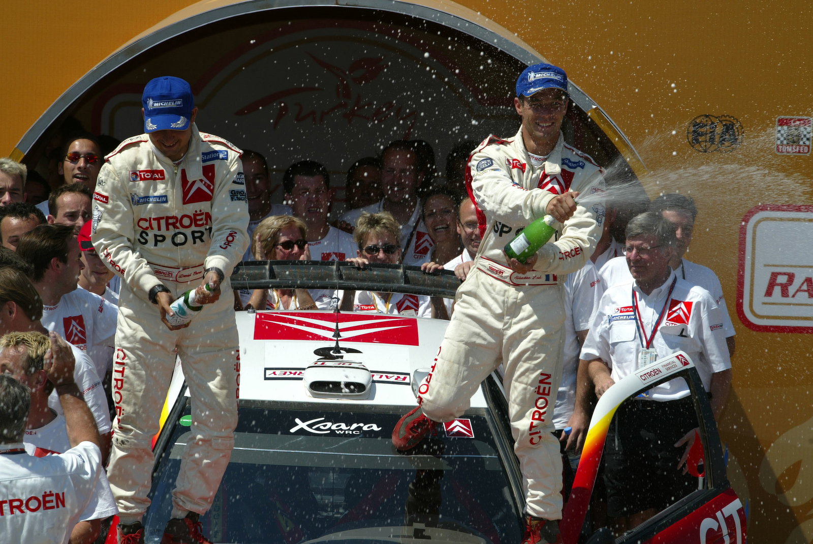Rally of Turkey winners, Sebastien Loeb and Daniel Elena [Citroen]
