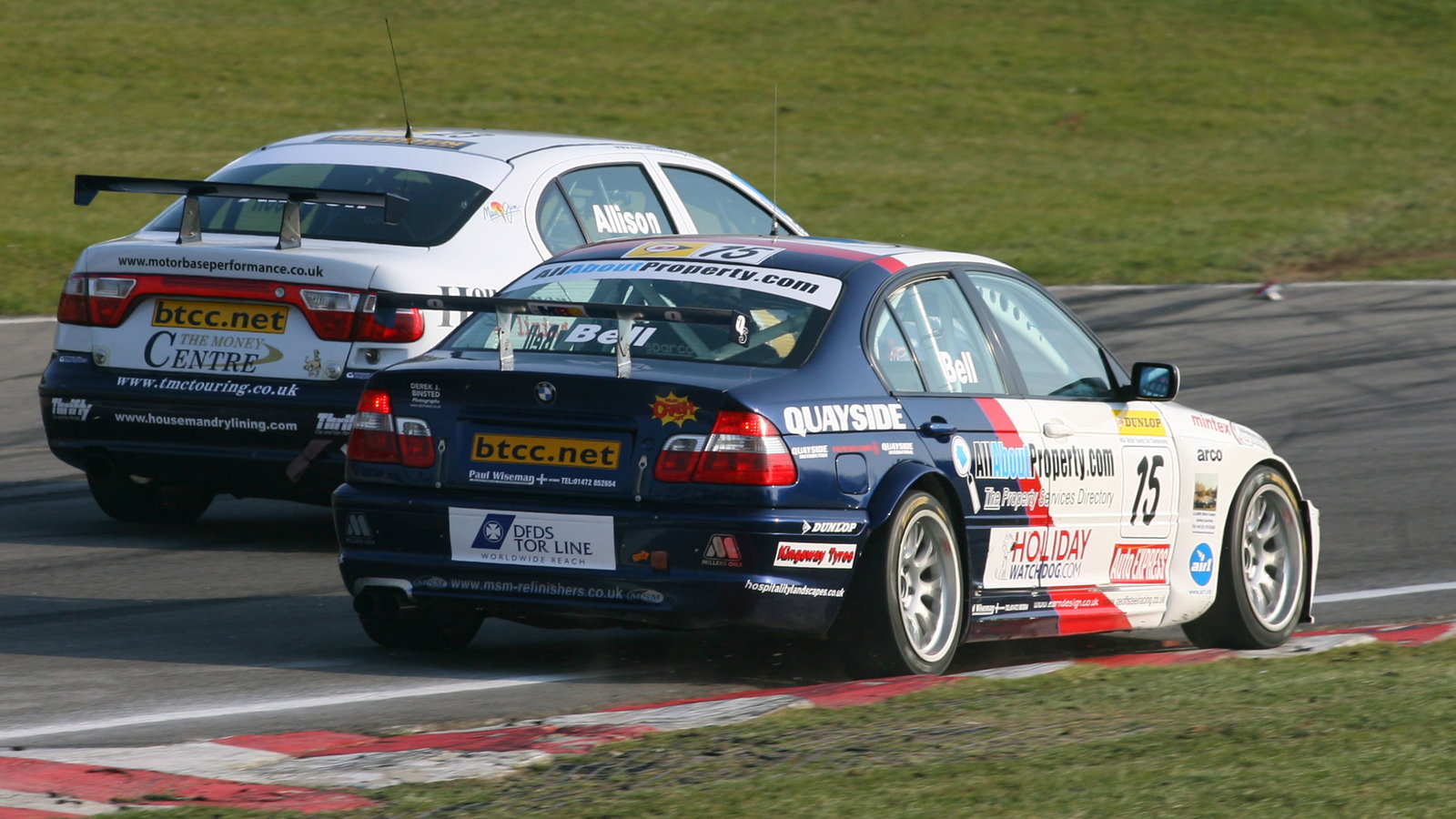 Martyn Bell (GBR), Team Allaboutproperty.com, BMW 320i E46