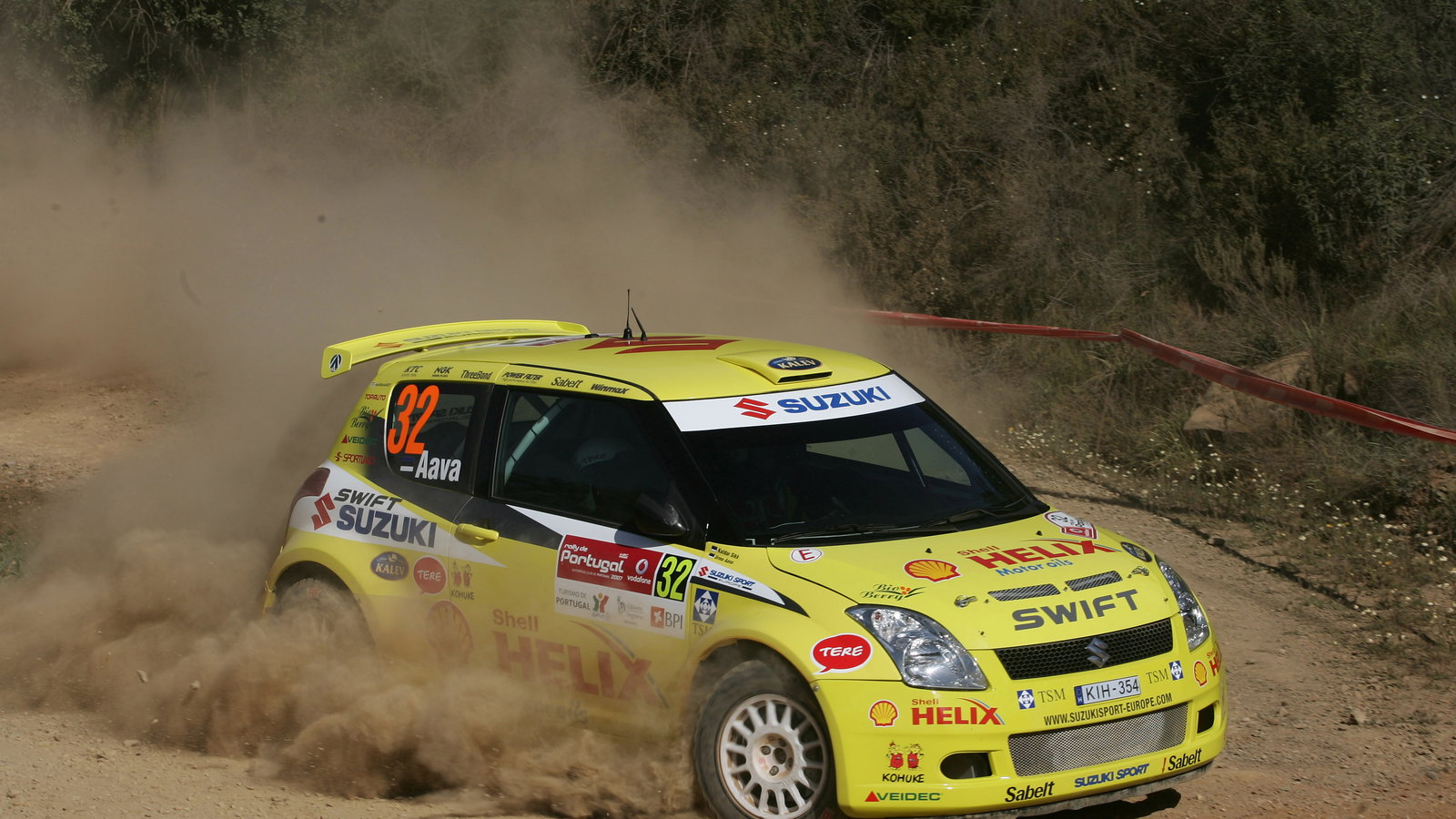 Urmo Aava (EE) / Kuldar Sikk (EE), Suzuki Swift S1600 [Junior RC]. Rally de Portugal, 29th March - 1