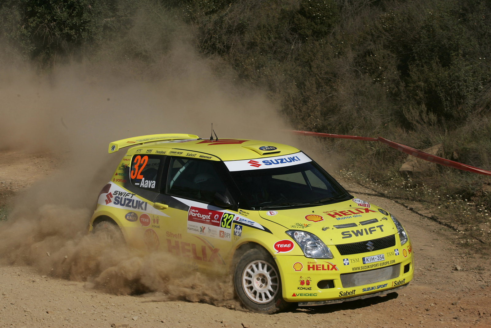 Urmo Aava (EE) / Kuldar Sikk (EE), Suzuki Swift S1600 [Junior RC]. Rally de Portugal, 29th March - 1